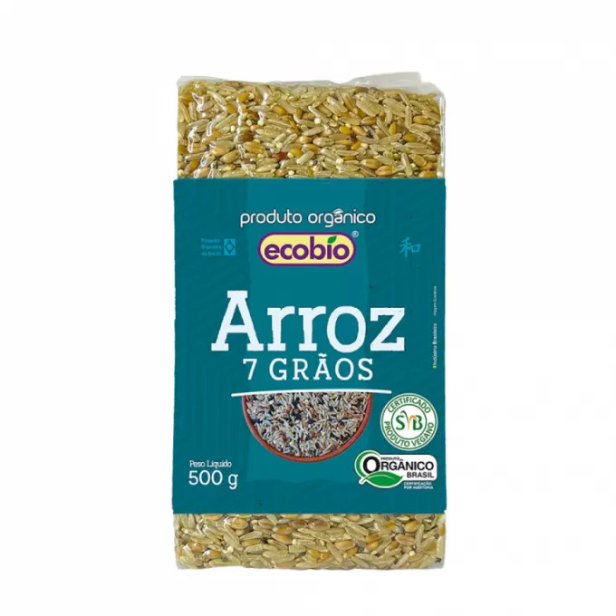 arroz 7 sete grãos orgânico ecobio direto do sítio com entrega em casa em São Paulo – hortaliças naturais e sem agrotóxicos.entrega em sp verduras mais frescas com delivery na cidade. Sem agrotóxicos, agroecológicos, horta agroflorestal, Orgânica