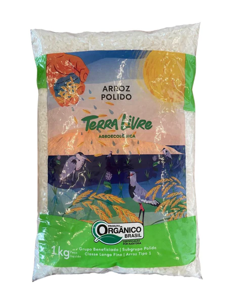 arroz branco orgânico terra livre direto do sítio com entrega em casa em São Paulo – hortaliças naturais e sem agrotóxicos.entrega em sp verduras mais frescas com delivery na cidade. Sem agrotóxicos, agroecológicos, horta agroflorestal, Orgânica